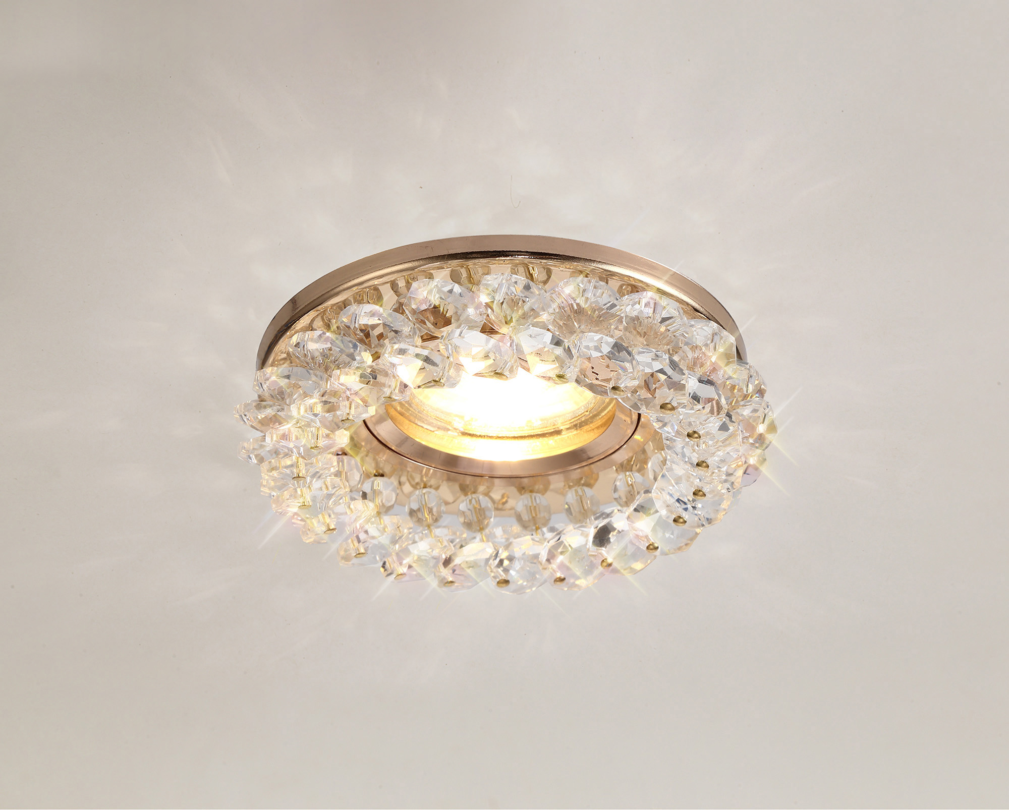 Crystal Downlights Clear Crystal Ceiling Lights Diyas Recessed Crystal Lights